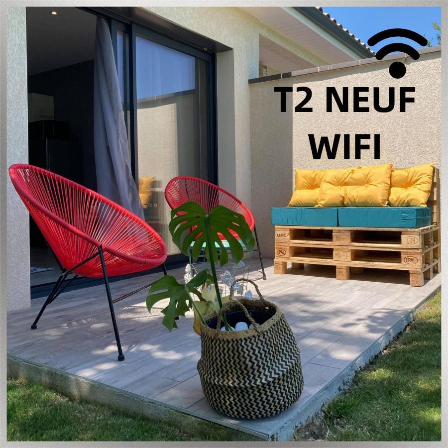 Les Jardins D'Oc - Wifi, Terrasse Et Jardinet - Appart T2 Neuf Soual Экстерьер фото